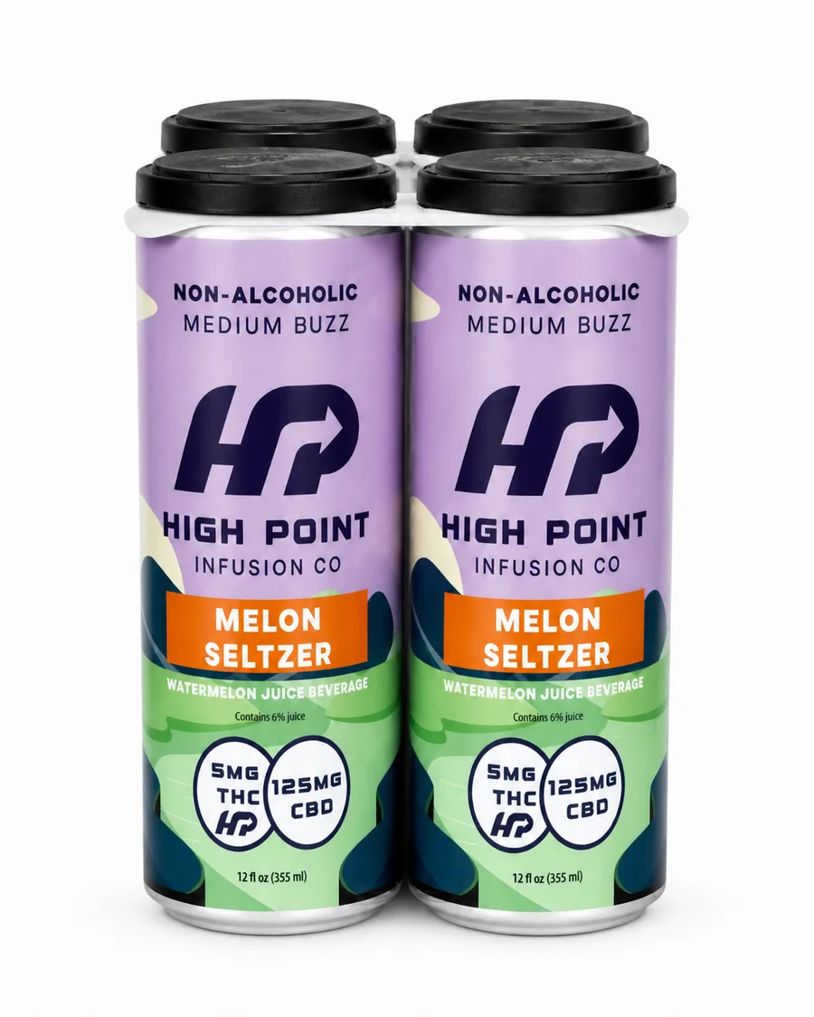 Melon Seltzer – Medium Buzz (5mg THC)